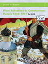 Access to History (eBook): From Autocracy to Communism: Russia 1894-1941